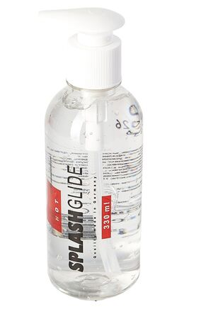 Возбуждающий лубрикант на водной основе Splashglide Hot Stimulative - 330 мл.